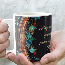 Kleurrijk namaakglas aanpasbaar koffiemok