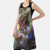 Kleurrijk natuurlijk kristal schort (Insitu)