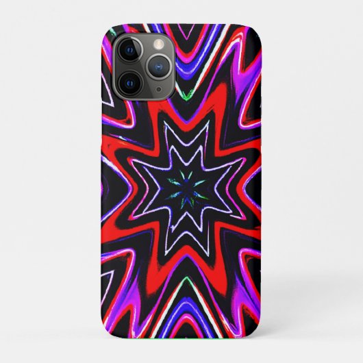 Kleurrijk Neon Vibes patroon Case-Mate iPhone Case (Achterkant)