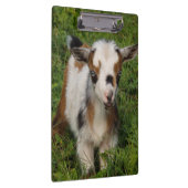 Kleurrijk Nigeriaans Kind van geit met blauwe ogen Klembord (Rechts)