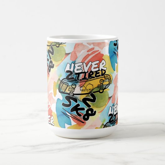 KLEURRIJK NOOIT 2 MOE 2 SK8 KOFFIEMOK (Center)