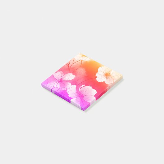 Kleurrijk notitieblok post-it® notes (Schuin)