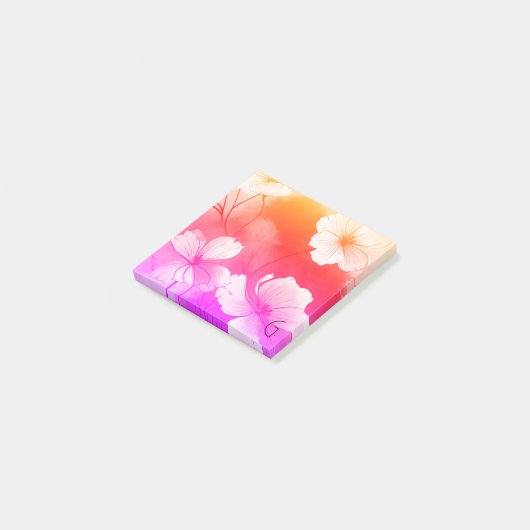 Kleurrijk notitieblok post-it® notes (Schuin)