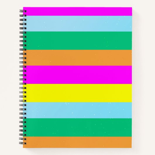 kleurrijk notitieboek (Voorkant)