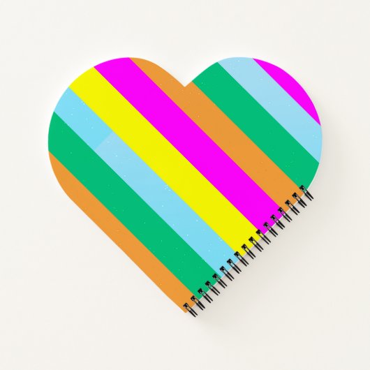 kleurrijk notitieboek (Achterkant)