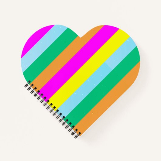 kleurrijk notitieboek (Voorkant)