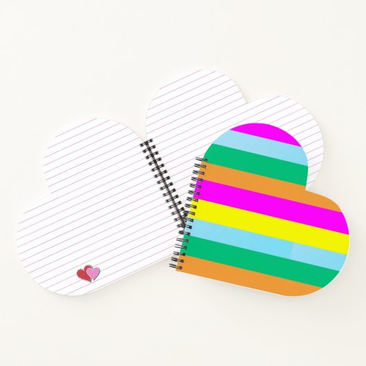 kleurrijk notitieboek (Binnen)