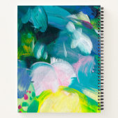 Kleurrijk Notitieboek penseelstreken (Achterkant)