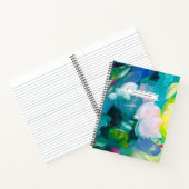 Kleurrijk Notitieboek penseelstreken (Binnen)