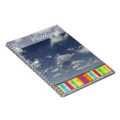 Kleurrijk Notitieboek van zwemhutten (Rechterzijde)