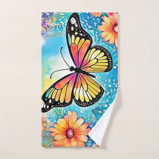 Kleurrijk Octopus Uitzicht Design Bad Handdoek (Handdoek)