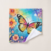 Kleurrijk Octopus Uitzicht Design Bad Handdoek (Wasdoekje)