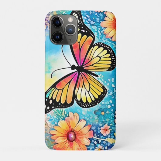 Kleurrijk Octopus Uitzicht Design Case-Mate iPhone Case (Achterkant)