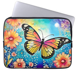 Kleurrijk Octopus Uitzicht Design Laptop Sleeve