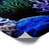 Kleurrijk Octopus Uitzicht Design Poster (Hoek)