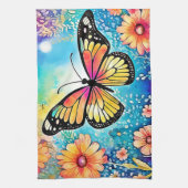 Kleurrijk Octopus Uitzicht Design Theedoek (Verticaal)