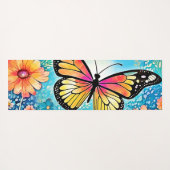 Kleurrijk Octopus Uitzicht Design Yogamat (Achterkant (horizontaal))