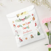 Kleurrijk Oh Wat Leuk 1e Kerstmis Leuke Verjaardag Bedankzakje (Gezegeld)