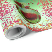 Kleurrijk omslagpapier met hart cadeaupapier (Rol Hoek)