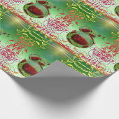 Kleurrijk omslagpapier met hart cadeaupapier (Hoek)