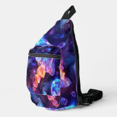 Kleurrijk onder het Zee kwal | Sling Bag (Rechterhoek)