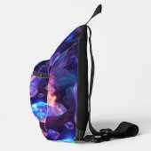 Kleurrijk onder het Zee kwal | Sling Bag (Rechts)