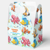 Kleurrijk Onder het Zee Preschool Verjaardag Bedankdoosjes (Geopend)
