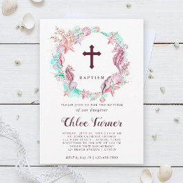 Kleurrijk onder het Zee Wreatinemaptisme Kaart