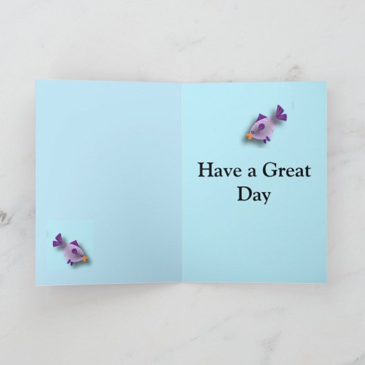 Kleurrijk onderwater scène bewerkbaar  kaart (Binnen)