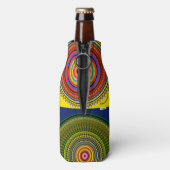 Kleurrijk ontwerp flesjeskoeler (Fles Achterkant)