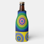 Kleurrijk ontwerp flesjeskoeler (Fles Voorkant)