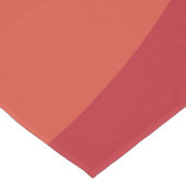 Kleurrijk ontwerp met retro-stijl korte tafelloper (Hoek)