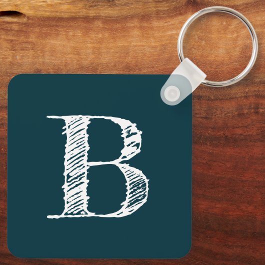 Kleurrijk ontwerp met retro-stijl sleutelhanger (Achterkant)