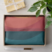Kleurrijk ontwerp met retro-stijl tissuepapier (Geschenk)