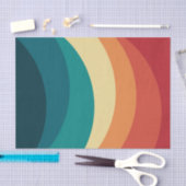 Kleurrijk ontwerp met retro-stijl tissuepapier (Craft)