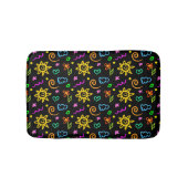 Kleurrijk ontwerp van achtergrond voor kinderen badmat (Voorkant)