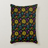 Kleurrijk ontwerp van achtergrond voor kinderen decoratief kussen (Voorkant(Verticaal))