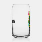 Kleurrijk ontwerp van de Cinco de Mayo Fiesta Squa Blikvorm Glas (Rechts)
