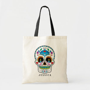 Kleurrijk ontwerp van de flessensuiker tote bag