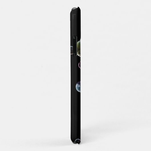 kleurrijk ontwerp van doorschijnende bubbels Case-Mate iPhone case (Achterkant/rechts)