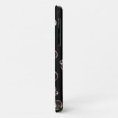 kleurrijk ontwerp van doorschijnende bubbels Case-Mate iPhone case (Achterkant/links)