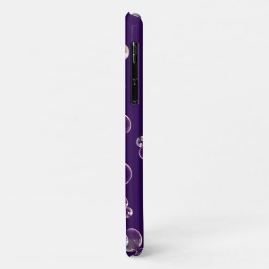 kleurrijk ontwerp van doorschijnende bubbels Case-Mate iPhone case (Achterkant/links)