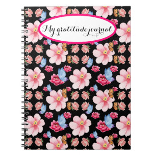 Kleurrijk Ontwerp van Wilde Bloemen Notitieboek