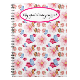 Kleurrijk Ontwerp van Wilde Bloemen Notitieboek