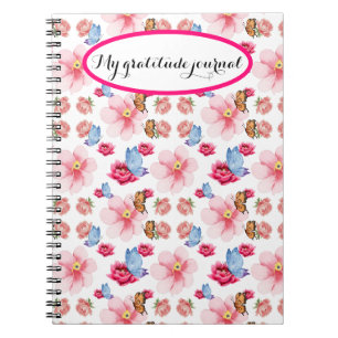 Kleurrijk Ontwerp van Wilde Bloemen Notitieboek