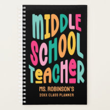 Kleurrijk ontwerp voor teksten voor middelbare sch