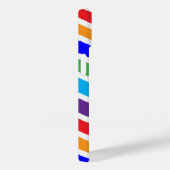 Kleurrijk, op maat gescheurd papiereffect Case-Mate iPhone case (Achterkant / Rechts)