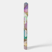 Kleurrijk opaal en vloeibaar goud Case-Mate iPhone case (Achterkant / Rechts)