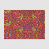 Kleurrijk organisch patroon tissuepapier (Voorkant)
