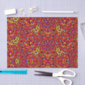 Kleurrijk organisch patroon tissuepapier (Craft)